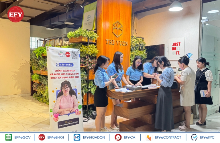 lớp tập huấn chính sách BHXH 2025