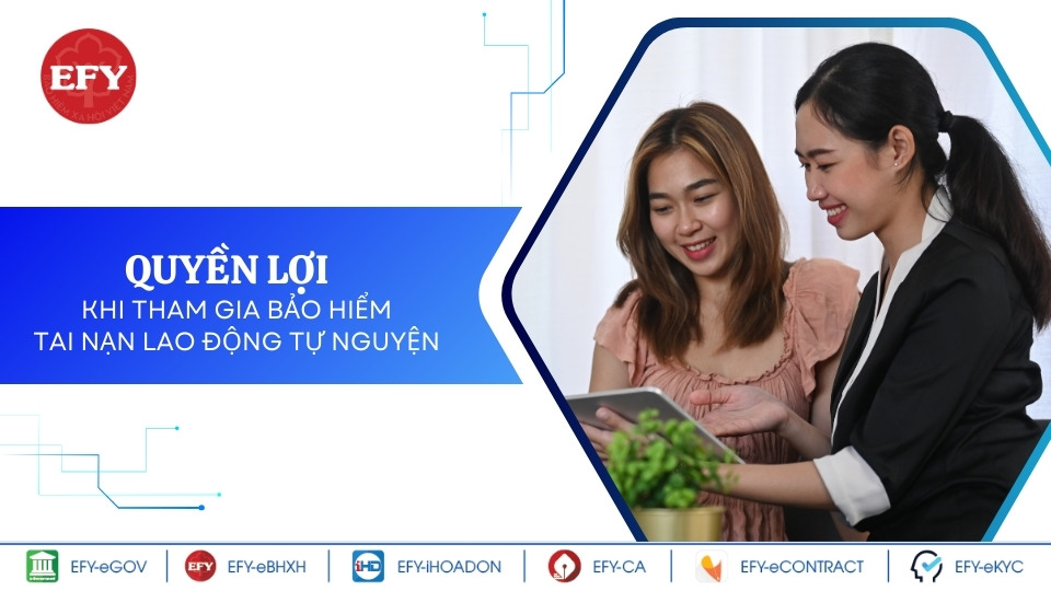 Tham gia BHTNLĐ tự nguyện được hưởng quyền lợi gì?