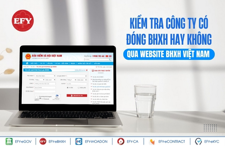 Hướng dẫn kiểm tra công ty có đóng BHXH hay không tại website BHXH Việt Nam