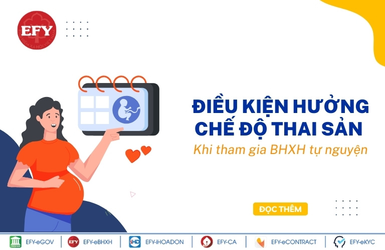 Điều kiện hưởng chế độ thai sản khi tham gia BHXH tự nguyện