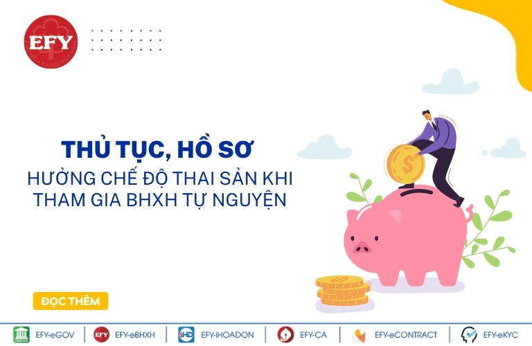 Hướng dẫn thủ tục, hồ sơ hưởng chế độ thai sản khi tham gia BHXH tự nguyện