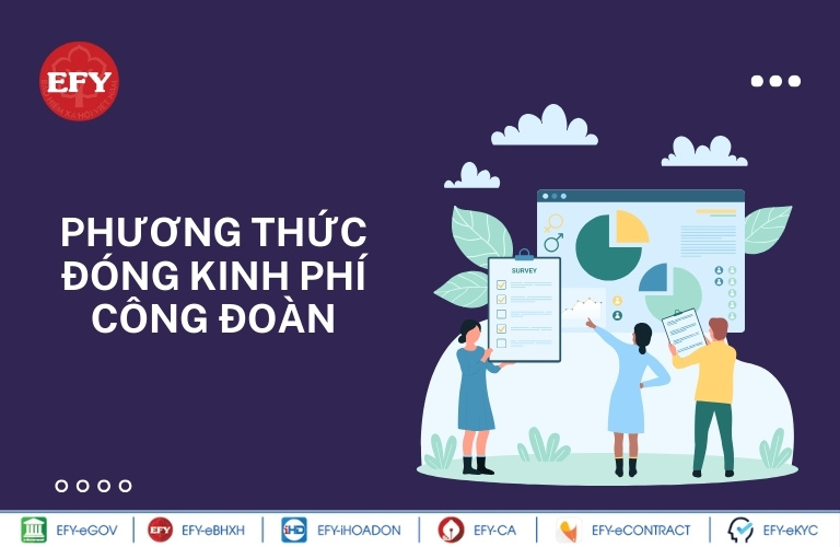 Phương thức đóng kinh phí công đoàn