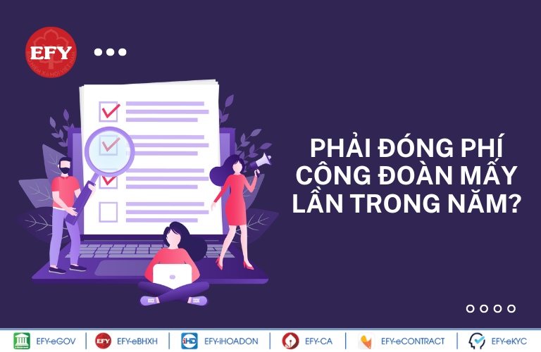 Phương thức đóng kinh phí công đoàn