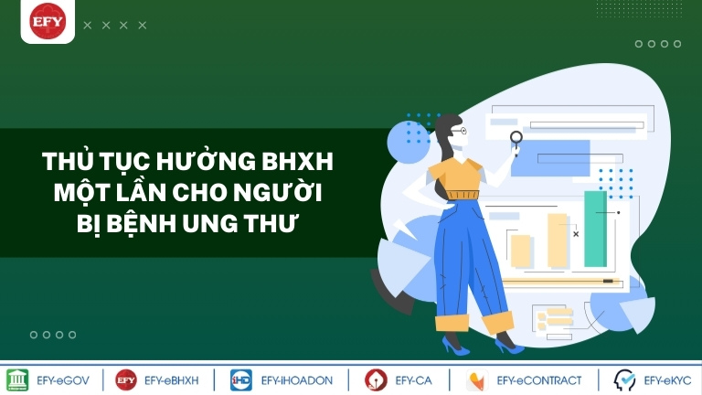 Hướng dẫn thủ tục hưởng BHXH một lần cho người bị bệnh ung thư