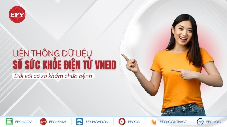 Nội dung chuẩn bị liên thông dữ liệu Sổ sức khỏe điện tử VNeID
