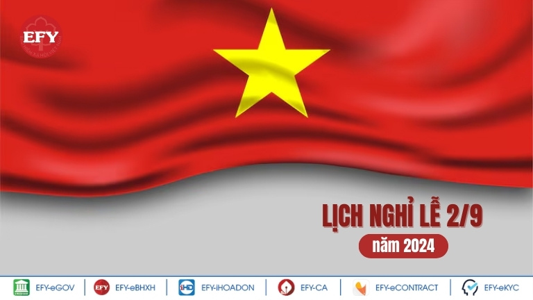 Quy định lịch nghỉ lễ 2/9 năm 2024