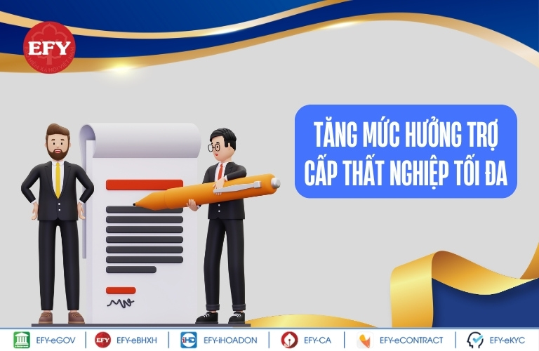 Tăng mức hưởng trợ cấp thất nghiệp tối đa