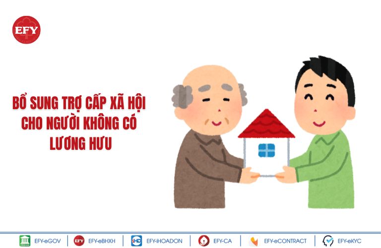 Bổ sung thêm trợ cấp hưu trí xã hội cho người không có lương hưu