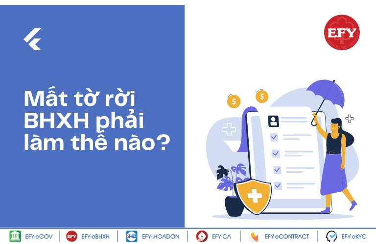 Mất tờ rời BHXH phải làm thế nào?