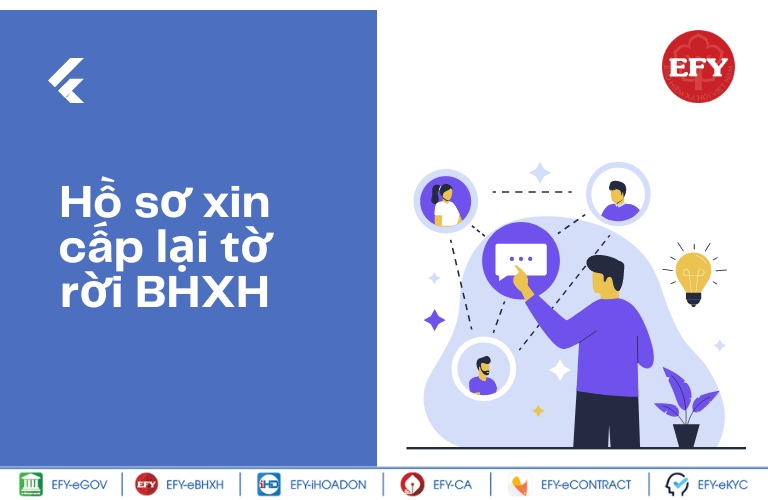 Hồ sơ xin cấp lại tờ rời BHXH