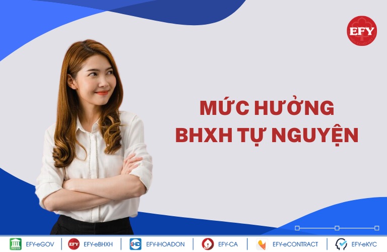 Mức hưởng BHXH tự nguyện năm 2024