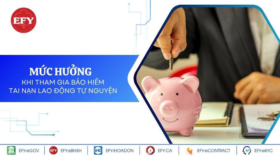 Tham gia BHTNLĐ tự nguyện được hưởng trợ cấp bao nhiêu?