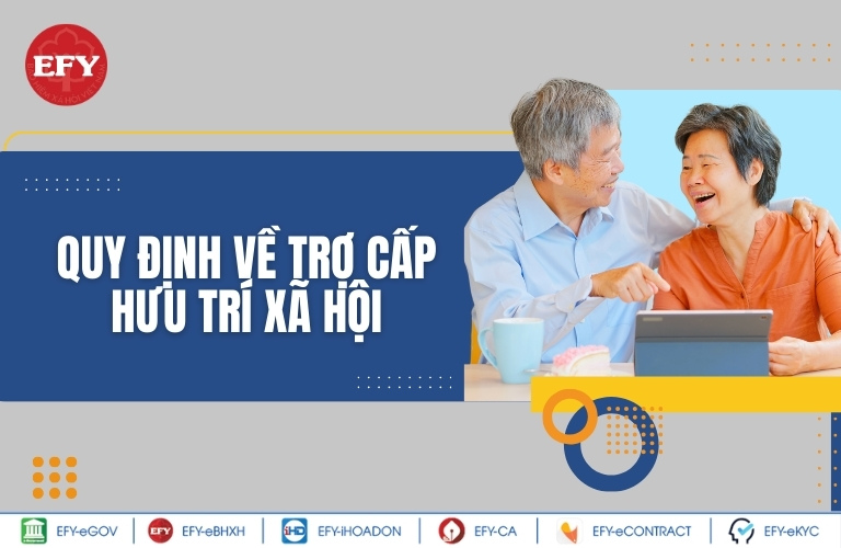 Quy định về trợ cấp hưu trí xã hội