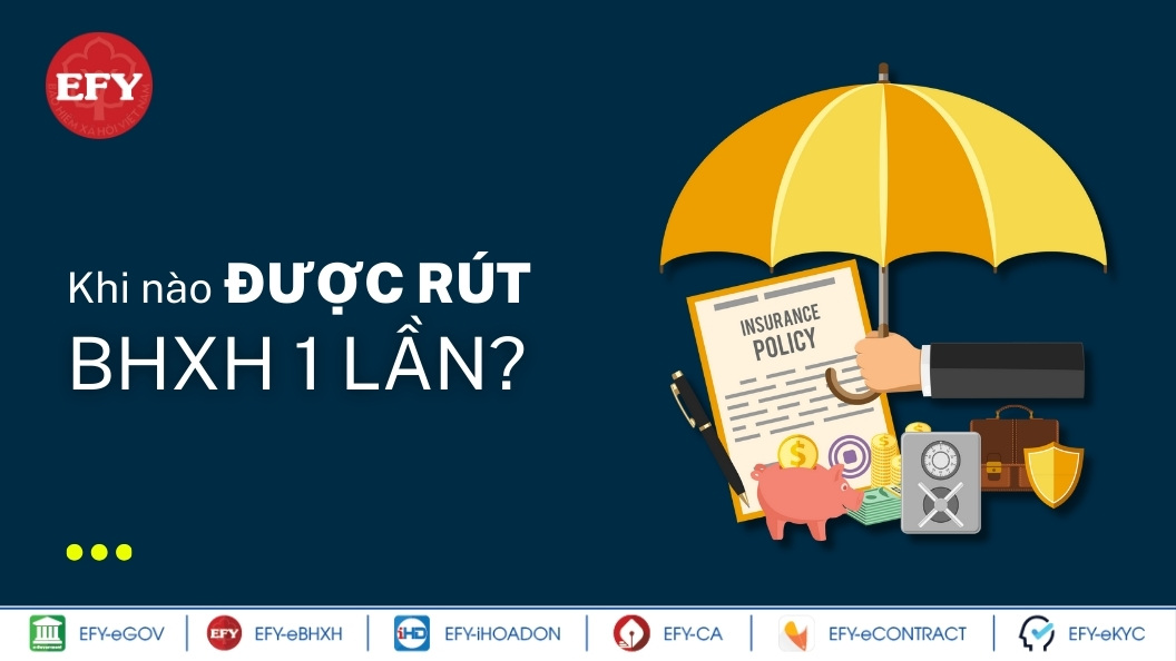 Khi nào được rút BHXH 1 lần?