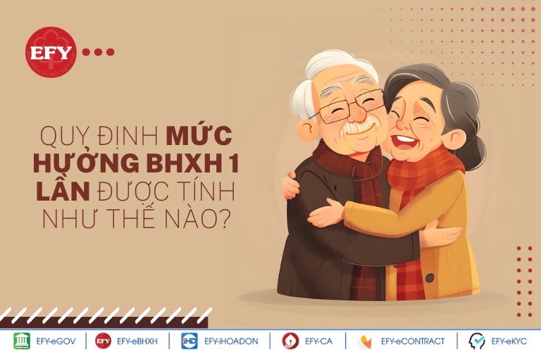 Quy định mức hưởng BHXH 1 lần được tính như thế nào?