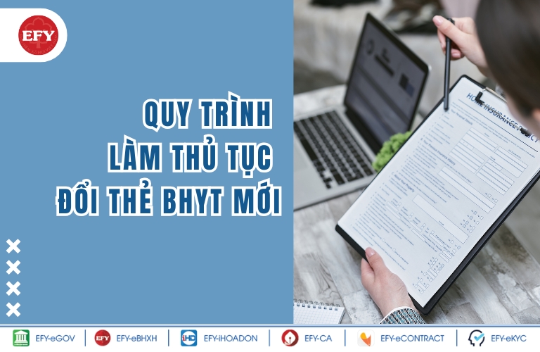 thủ tục đổi thẻ bhyt mới