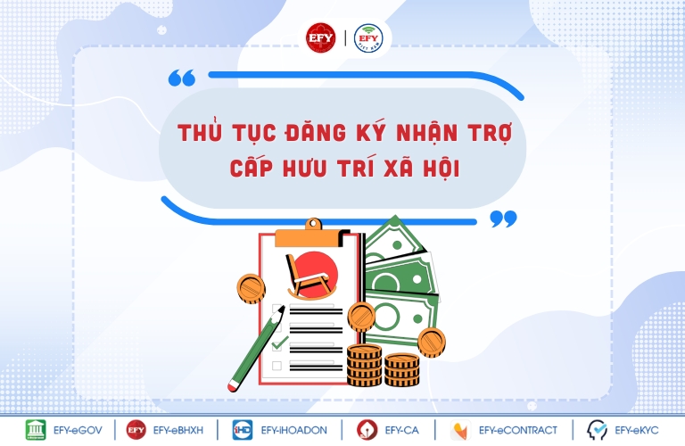 Thủ tục nhận trợ cấp hưu trí xã hội 2025