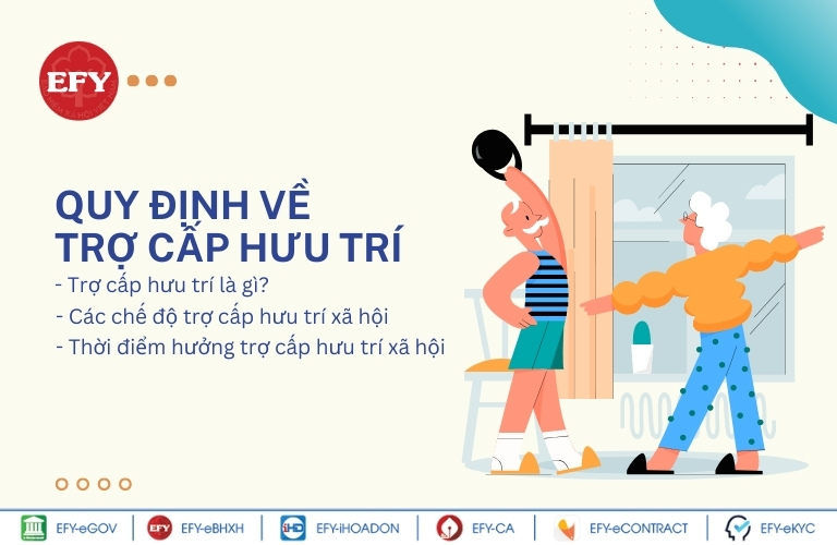 Quy định về trợ cấp hưu trí 