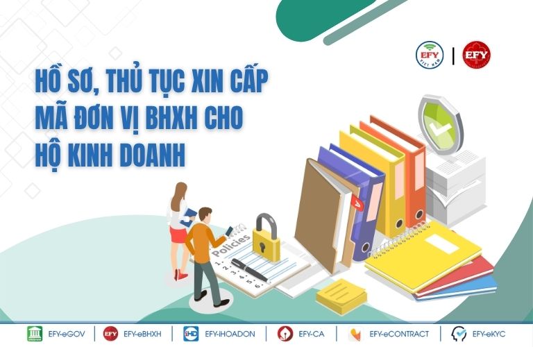 Hồ sơ, thủ tục xin cấp mã đơn vị BHXH cho hộ kinh doanh