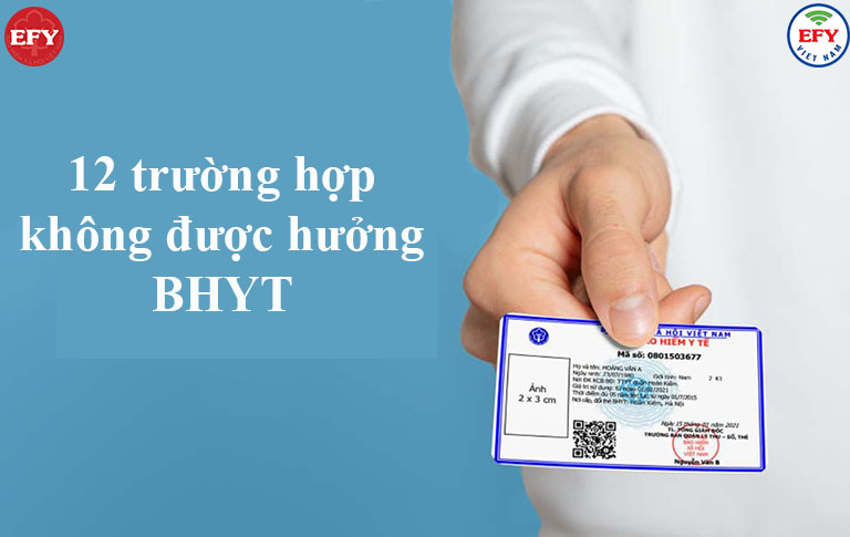 12 trường hợp không được hưởng BHYT