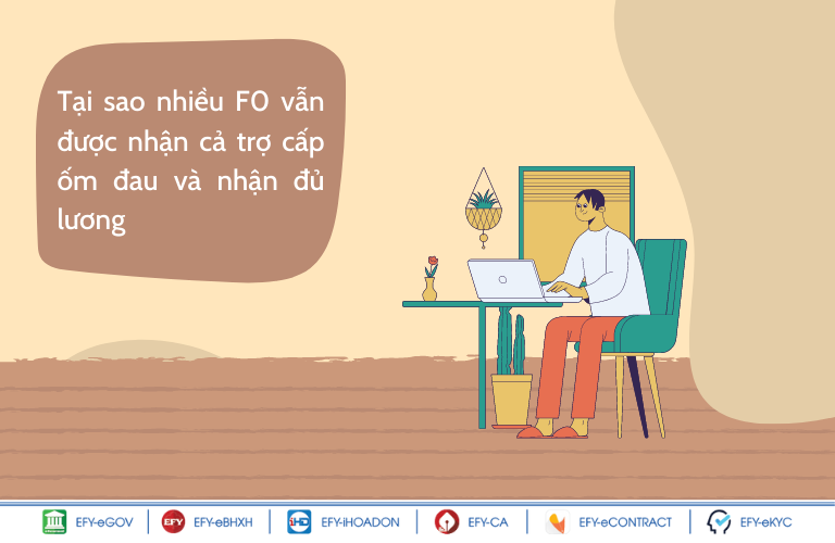 F0 làm việc online tại nhà có được hưởng chế độ BHXH không?