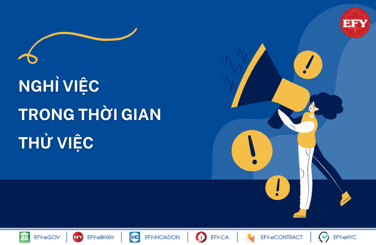 Nghỉ việc trong thời gian thử việc, người lao động có phải báo trước?