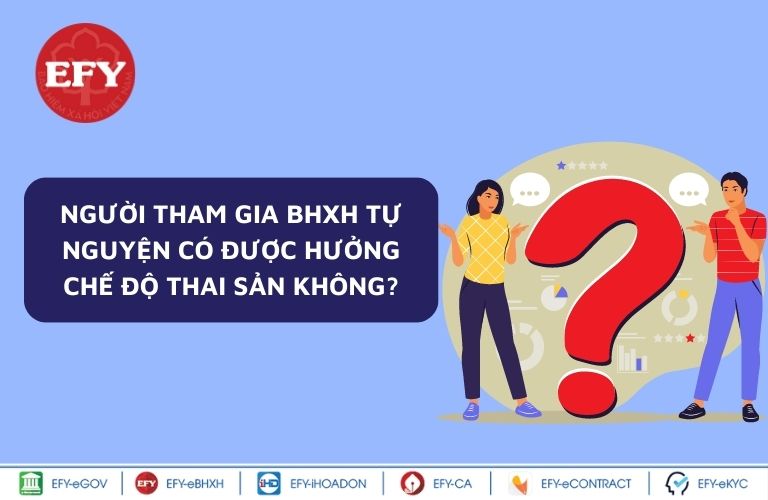 Người tham gia BHXH tự nguyện có được hưởng chế độ thai sản không?