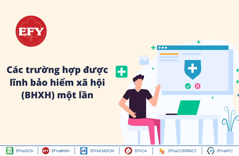 các trường hợp được hưởng BHXH 1 lần