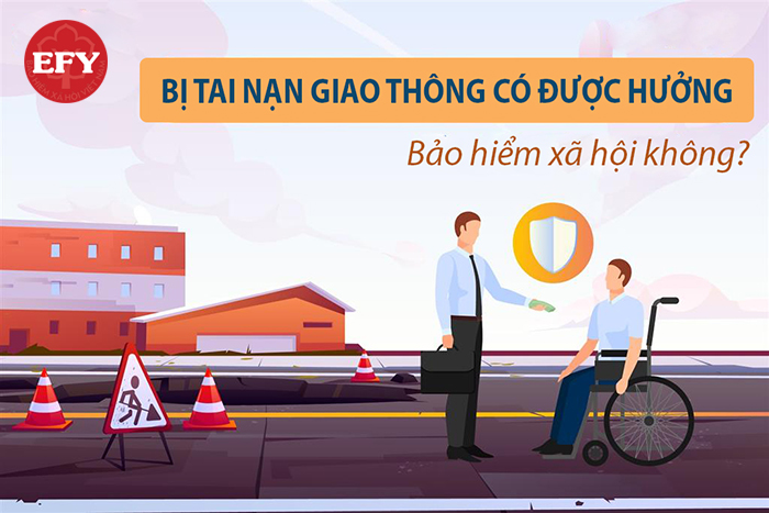 Bị tai nạn giao thông có được hưởng bảo hiểm xã hội không