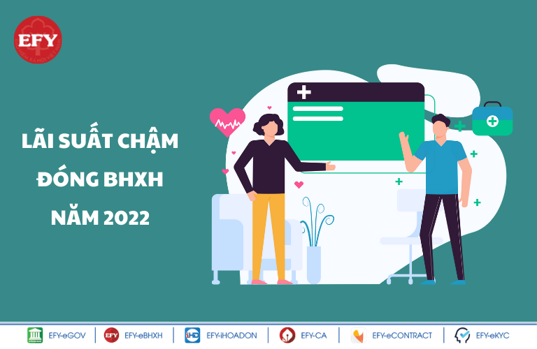 Hướng dẫn cách tính lãi chậm đóng, truy đóng BHXH năm 2022