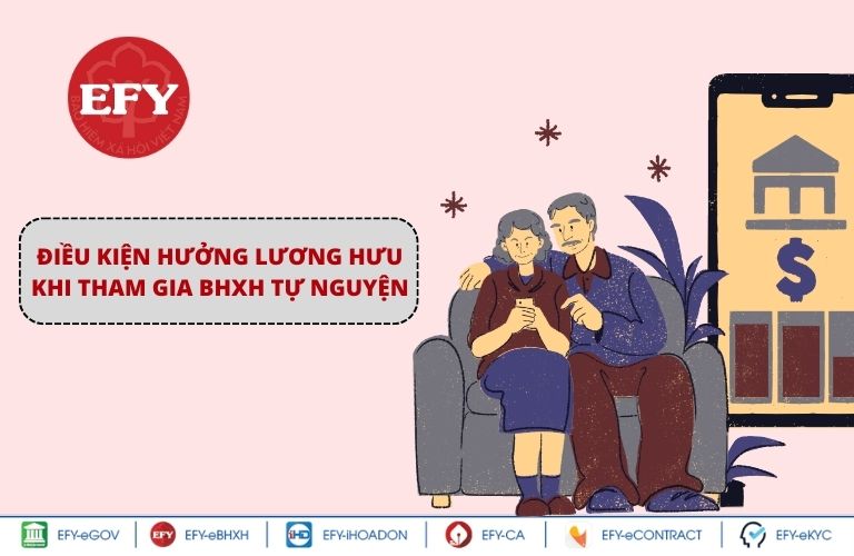 Điều kiện hưởng lương hưu khi tham gia BHXH tự nguyện