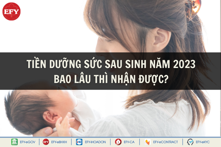 Cách tính tiền dưỡng sức sau sinh năm 2023