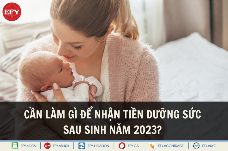 Cách tính tiền dưỡng sức sau sinh năm 2023