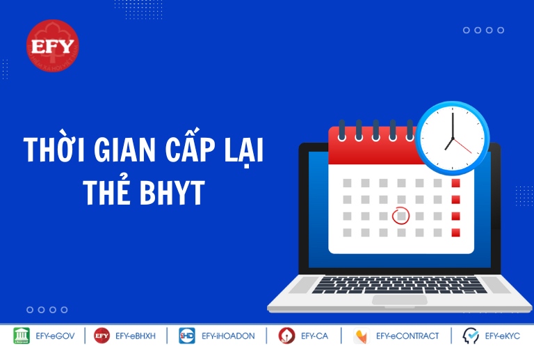 Thời gian làm lại thẻ BHYT