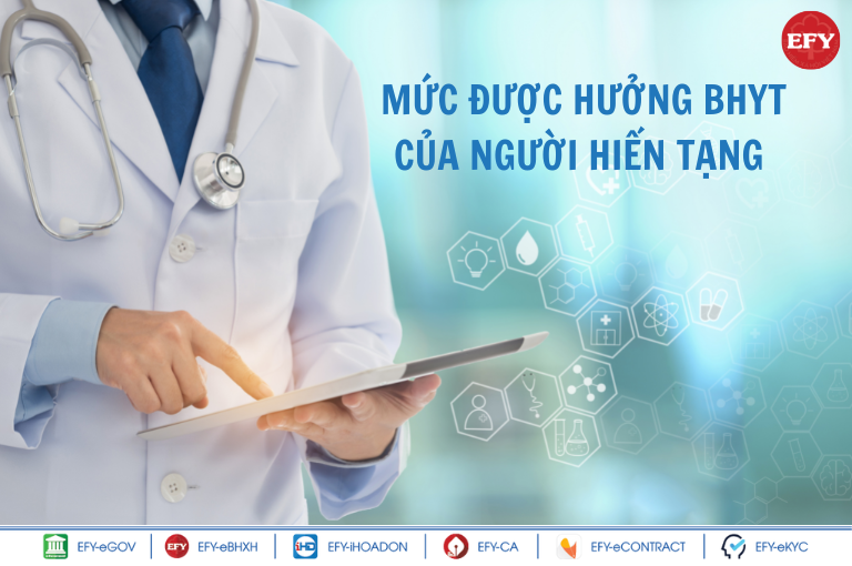 Cấp thẻ bảo hiểm y tế đối với người hiến mô, tạng
