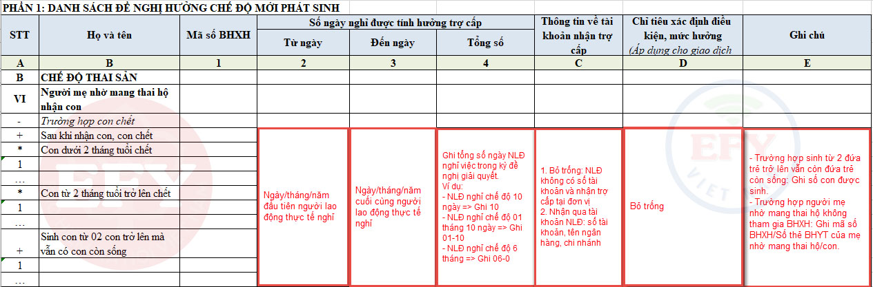 Chế độ thai sản cho người lao động nhờ mang thai hộ