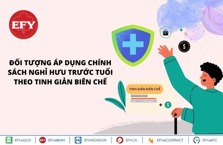 Đối tượng áp dụng chính sách nghỉ hưu trước tuổi theo tinh giản biên chế