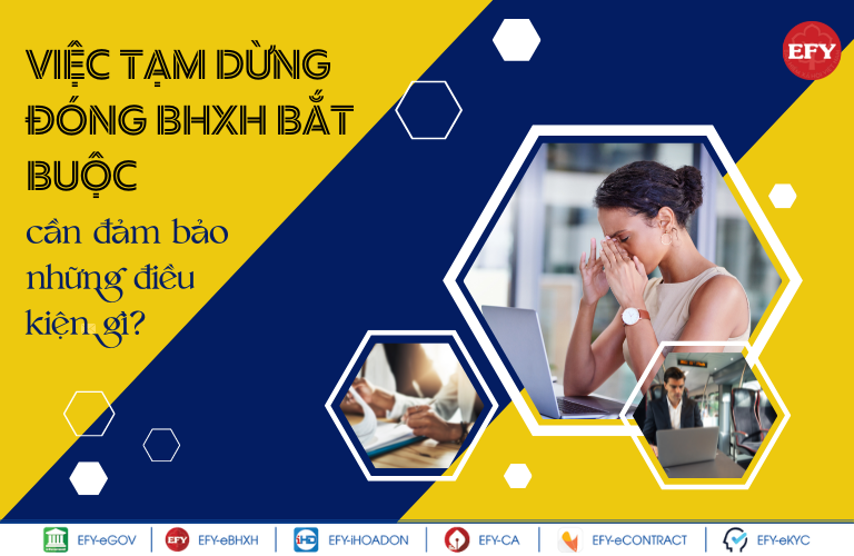 Có được tạm dừng đóng BHXH khi công ty gặp khó khăn về tài chính không?