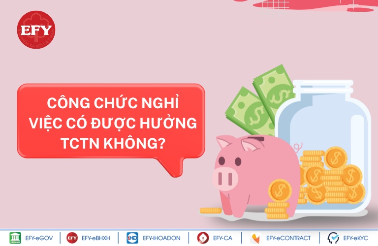 Công chức nghỉ việc có được hưởng TCTN không?