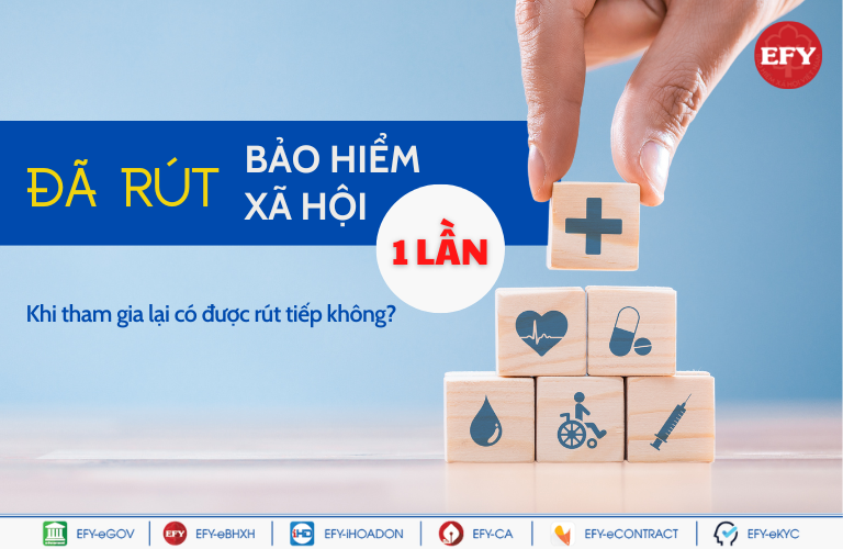 Đã rút BHXH một lần, khi tham gia lại có được rút tiếp không?