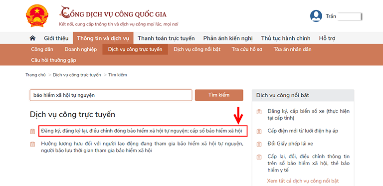 Hướng dẫn đăng ký đóng Bảo hiểm xã hội Tự nguyện trực tuyến