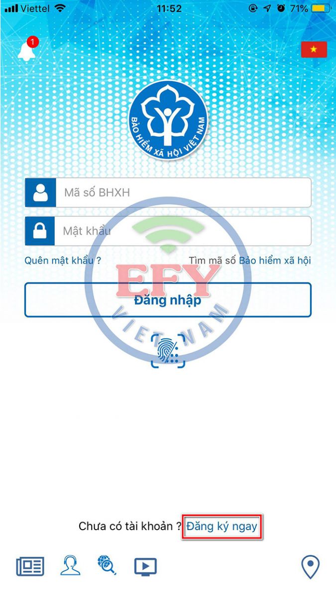 Đăng ký Vssid