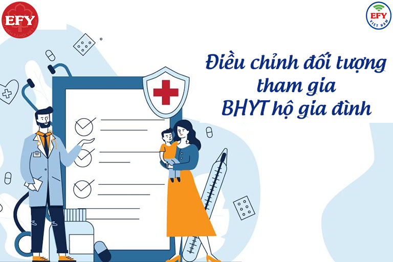 điều chỉnh đối tượng tham gia BHYT hộ gia đình