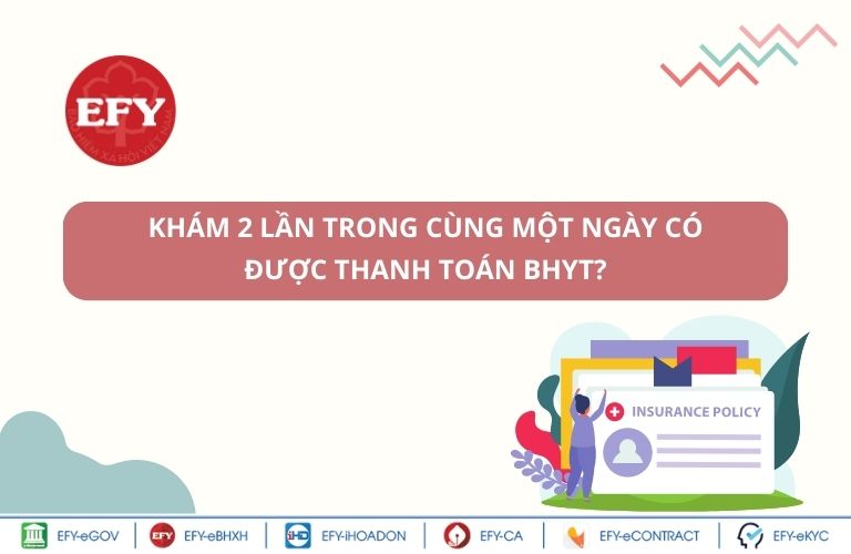 Khám 2 lần trong cùng một ngày có được thanh toán BHYT?