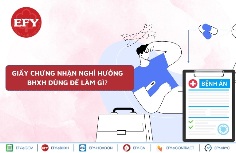 Giấy chứng nhận nghỉ hưởng BHXH dùng để làm gì?