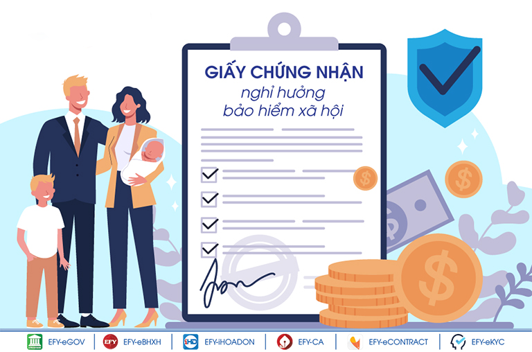 Giấy nghỉ ốm hưởng BHXH