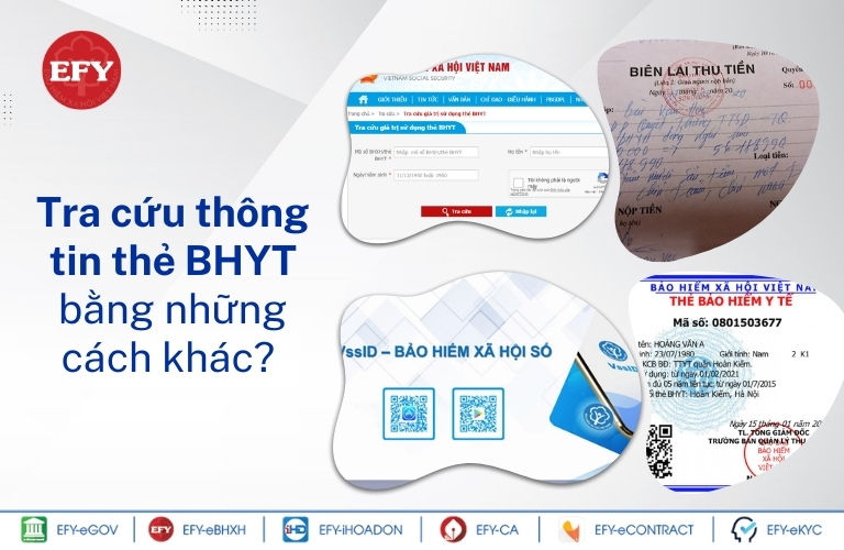 Các cách tra cứu thông tin thẻ BHYT khác