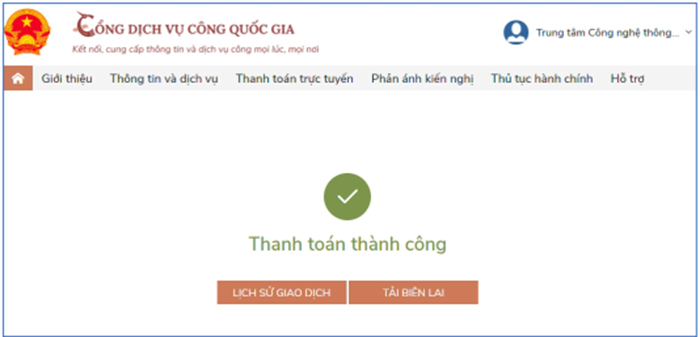 Hướng dẫn đơn vị thanh toán tiền BHXH, BHYT, BHTN, BHTNLĐ-BNN trực tuyến trên Cổng Dịch vụ công Quốc gia
