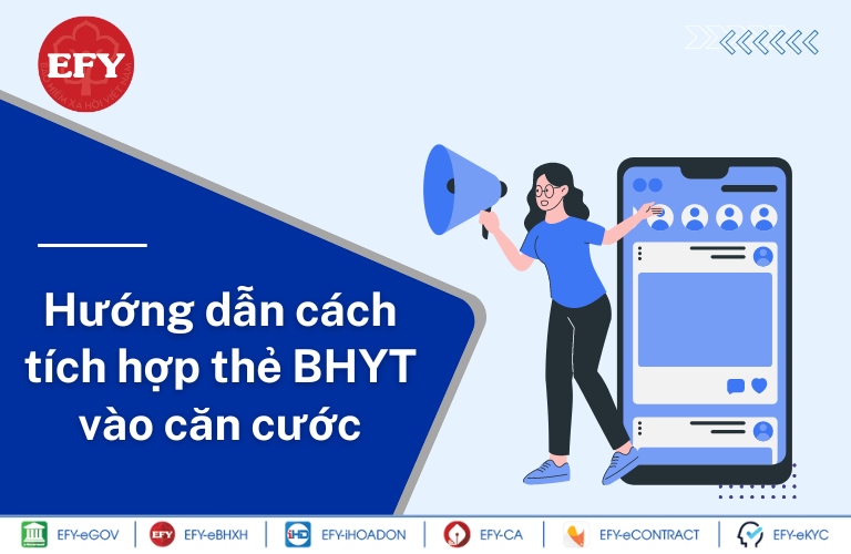 Hướng dẫn cách tích hợp thẻ bảo hiểm y tế vào căn cước