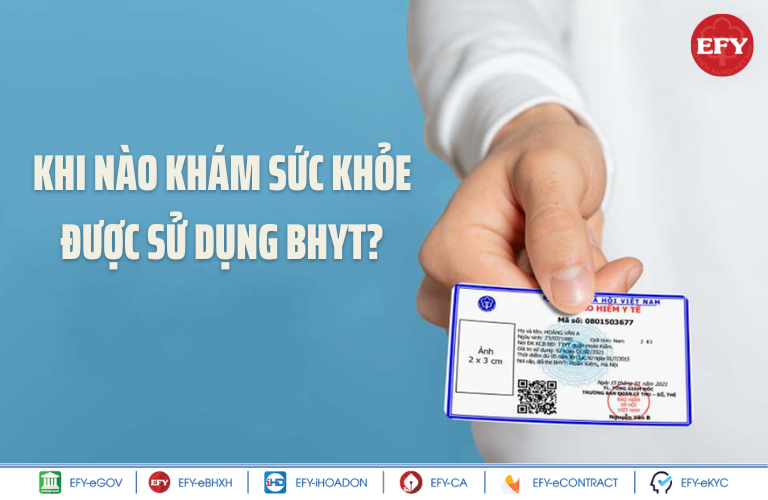 Khám sức khỏe tổng quát có được hưởng bảo hiểm y tế (BHYT) không?